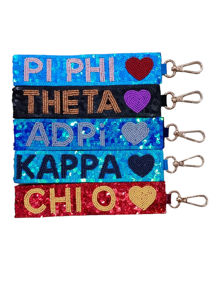 JCB EXCLUSIVE | Sorority Beaded Wristlet