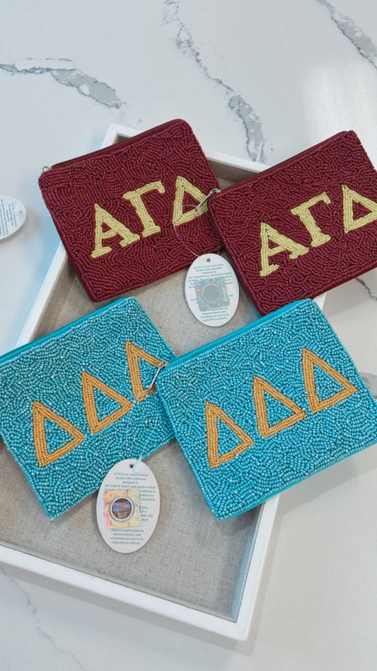 JCB EXCLUSIVE | Sorority Beaded Pouch