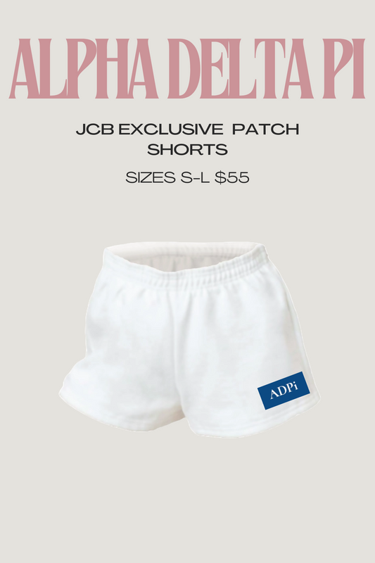 JCB Exclusive | ADPi Patch Shorts