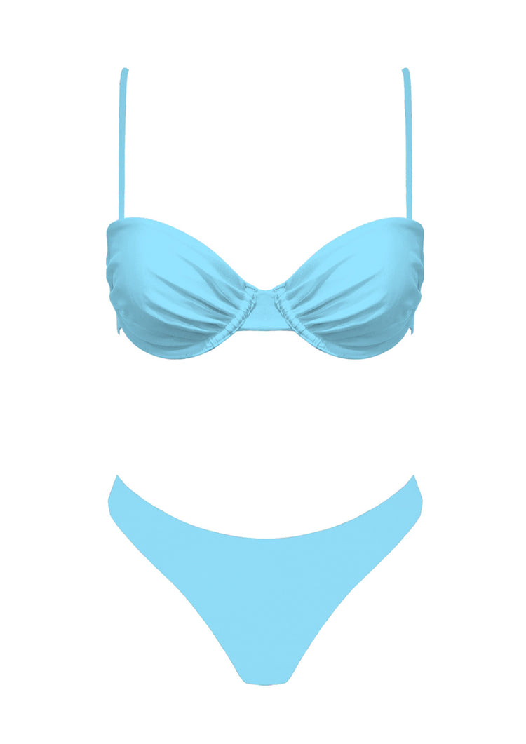 Malibu Aqua Bikini Set