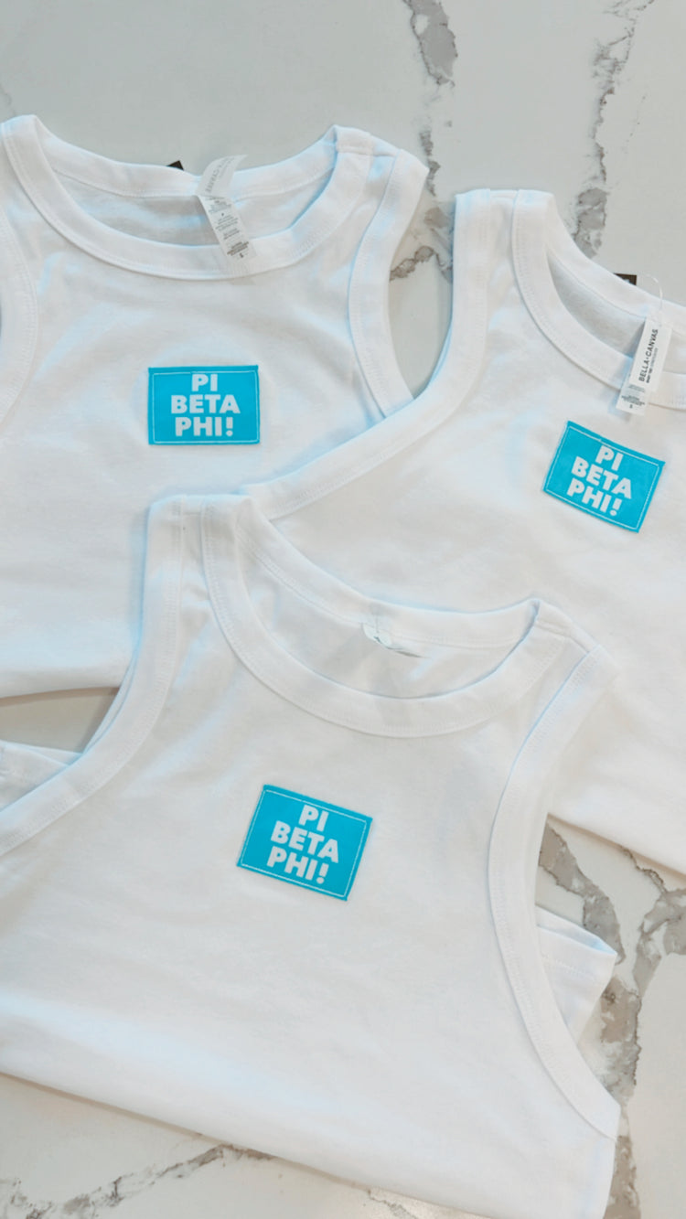 JCB EXCLUSIVE | Pi Phi Patch Tank