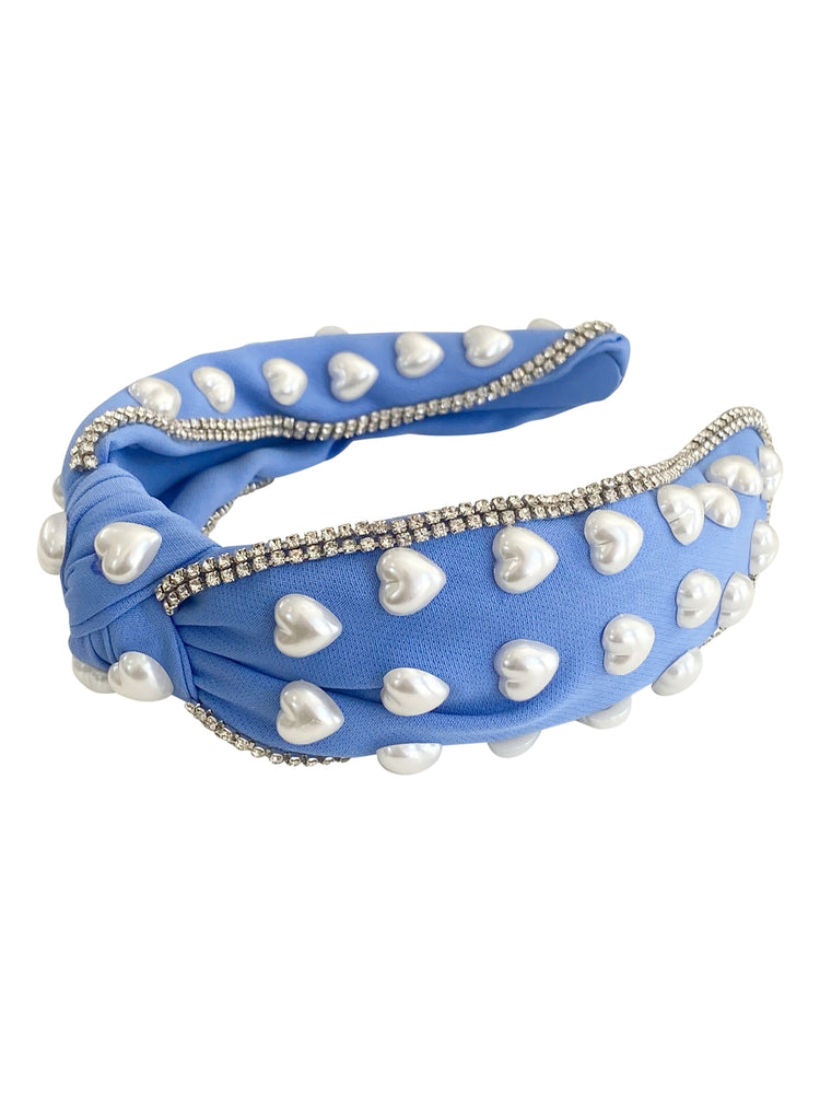 Pearl Heart Headband