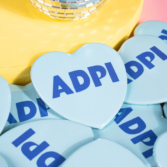 JCB Exclusive | ADPi Heart Button