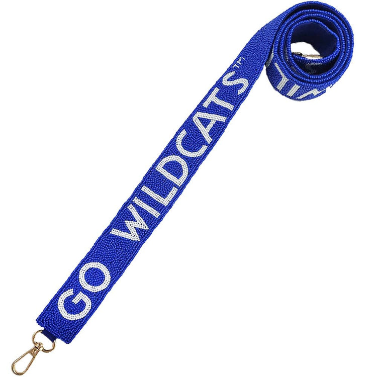 JCB Exclusive | Go Wildcats Beaded Purse Strap