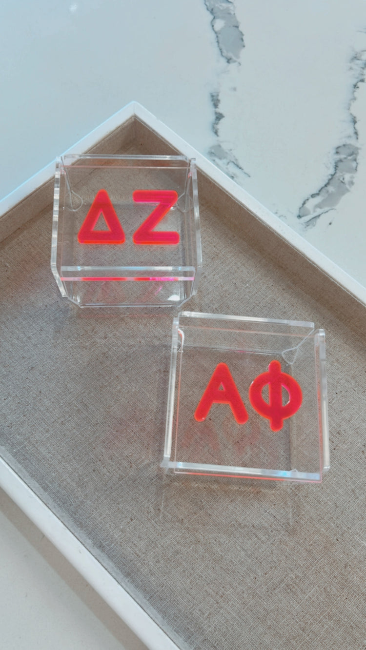 JCB EXCLUSIVE | Sorority Acrylic Jewelry Box