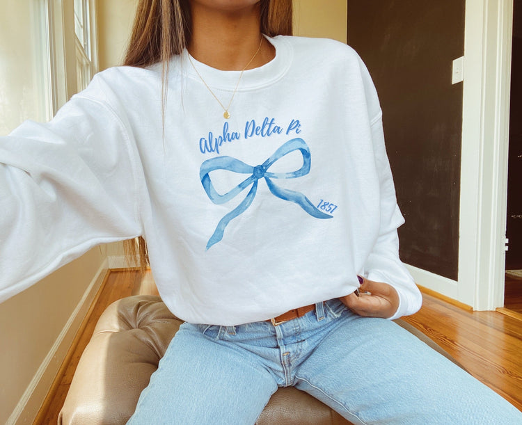 PREORDER: JCB EXCLUSIVE | Kappa Blue Bow Crewneck