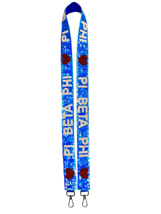 JCB X Pi Phi Beaded Purse Strap