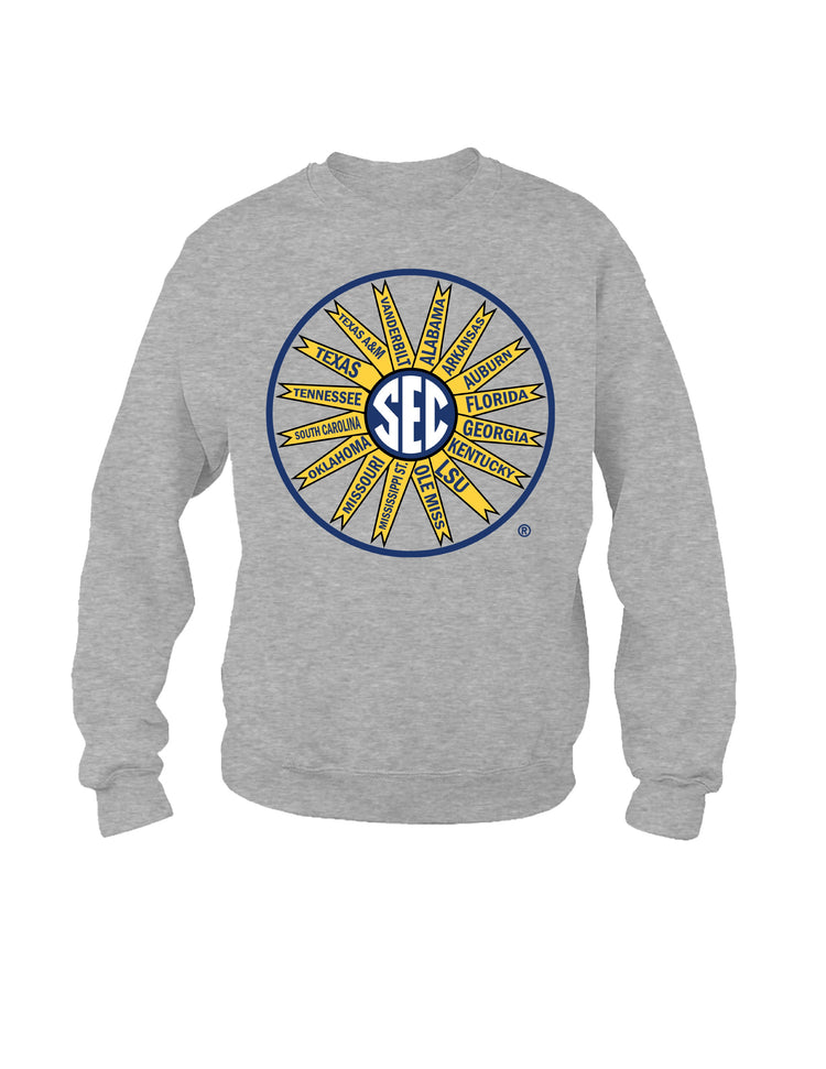 JCB Exclusive | SEC Pinwheel Sweatshirt in Grey