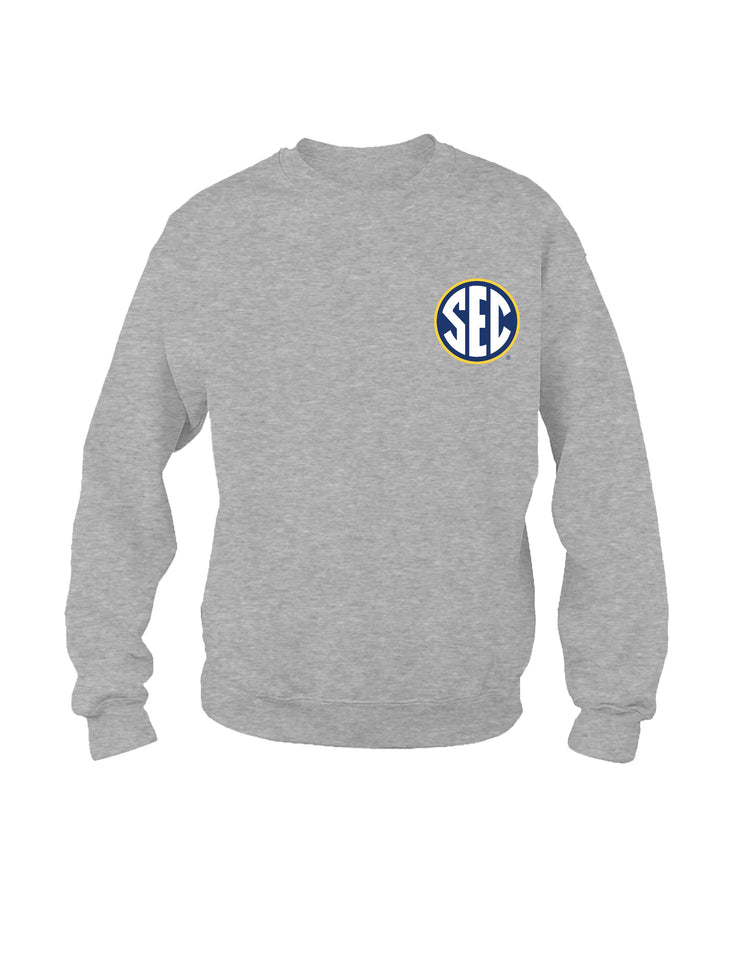 JCB Exclusive | SEC Pinwheel Logo Sweatshirt in Grey