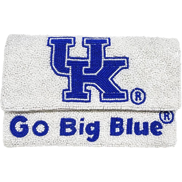 JCB Exclusive | UK Go Big Blue Beaded Purse