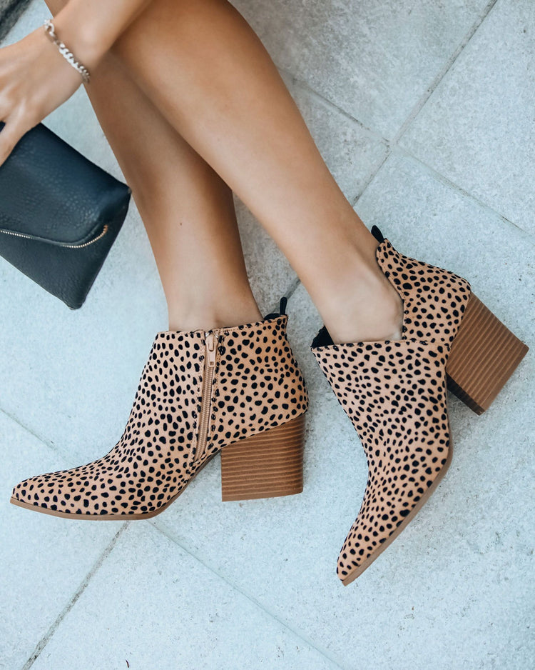 Nava Cheetah Booties